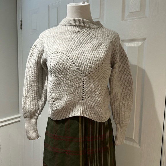 Wilfred light gray crop sweater - Picture 7 of 9